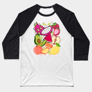 Fruit Fruit Fruit Baseball T-Shirt